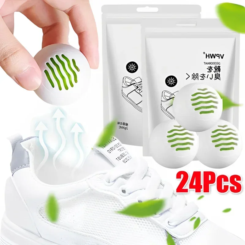 Fragrance Perfume Car - Deodorizer Balls 24/6Pcs รองเท้าผ้าใบน้ําหอมสําหรับรองเท้า GYM BAG