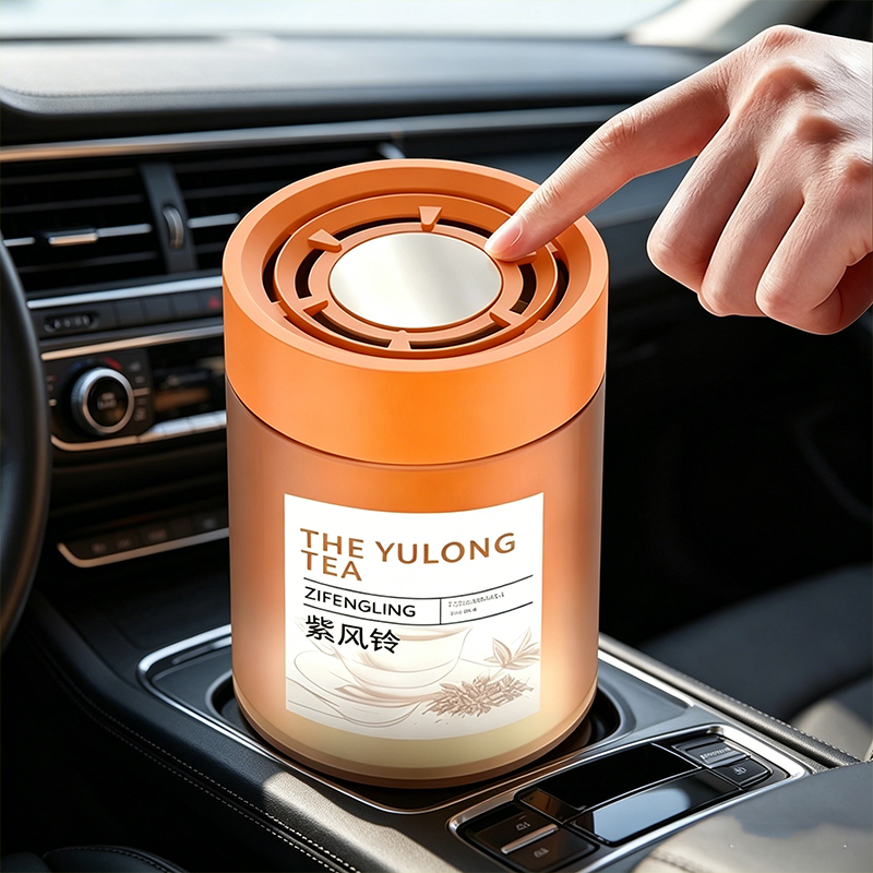 Fragrance Perfume Car - เจลน้ำหอมปรับอากาศในรถยนต์ กลิ่นหอมธรรมชาติ กำจัดกลิ่นไม่พึงประสงค์ กลิ่นหอมติดทนนาน ตกแต่งภายในรถยนต์
