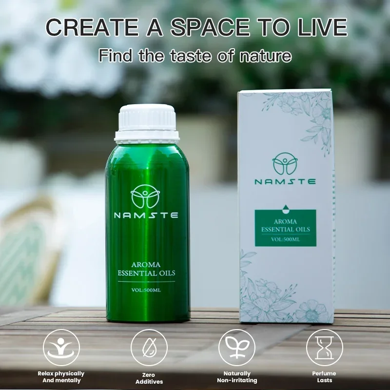 Perfume Fragrance Concentration - Namaste 500ML Aroma Diffuser น้ํามันหอมระเหยแปดครั้งเข้มข้น Essence