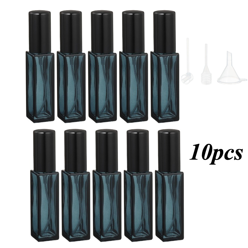 Perfume Fragrance Mist - ขวดน้ำหอมแบบพ่น 10 ชิ้น ขวดเปล่าสำหรับเติมน้ำหอม พร้อมอุปกรณ์เสริม 3