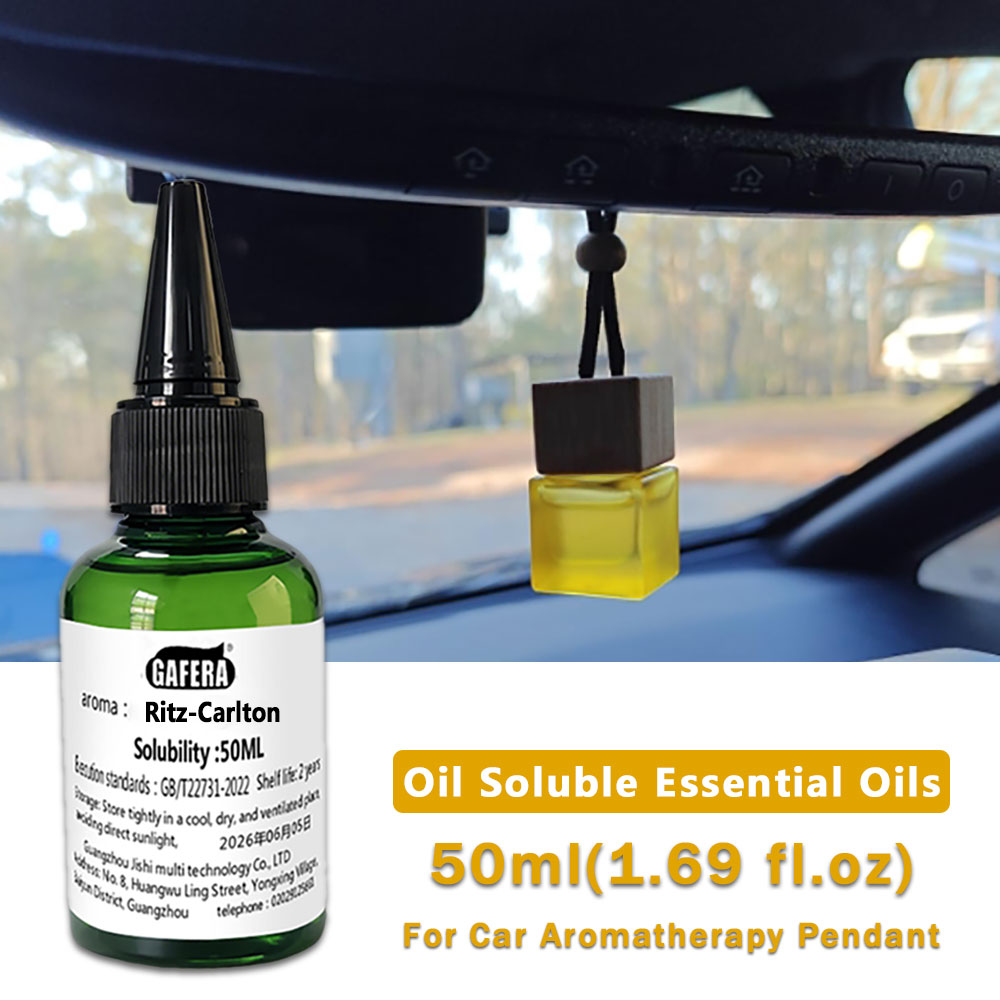 Fragrance Perfume Car - GAFERA 50ml(1.69 fl.oz) น้ำมันหอมระเหยกลิ่นไวลด์บลูเบลล์ - น้ำหอมปรับอากาศในรถยนต์แบบแขวน