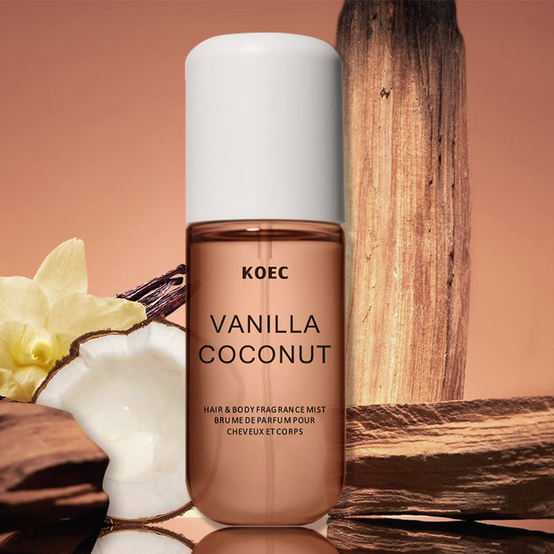 Perfume Fragrance Mist - KOEC น้ําหอมกลิ่นวานิลลาและมะพร้าว Mist Refreshing Moisturizing Triple