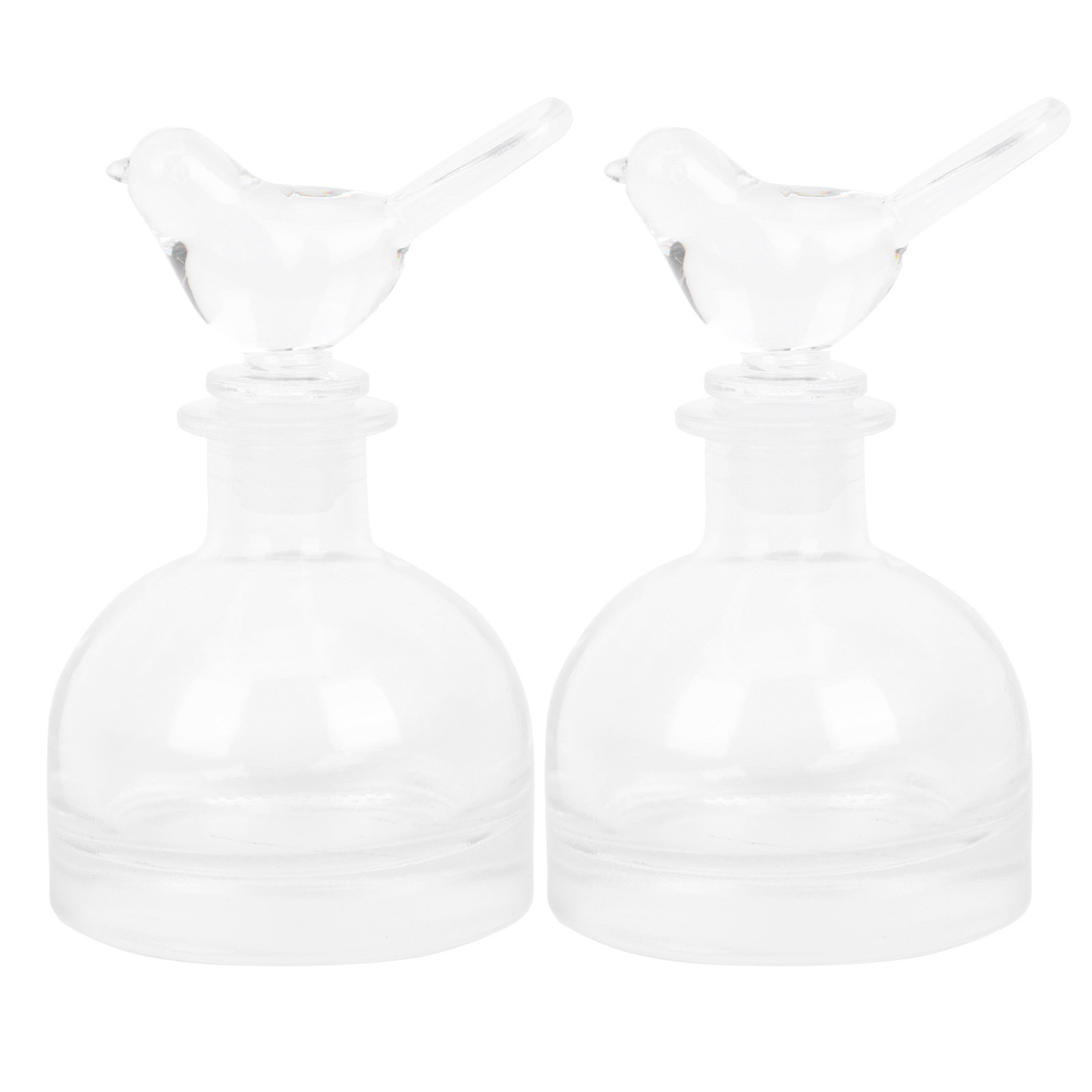 2 ชิ้นขวดน้ำหอมแก้วพรีเมี่ยมใส - Fragrance Perfume Car บทวิจารณ์และราคา