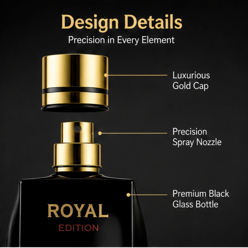 น้ำหอมผู้ชายขายดี Royal Editio - Perfume Fragrance Bottle บทวิจารณ์และราคา