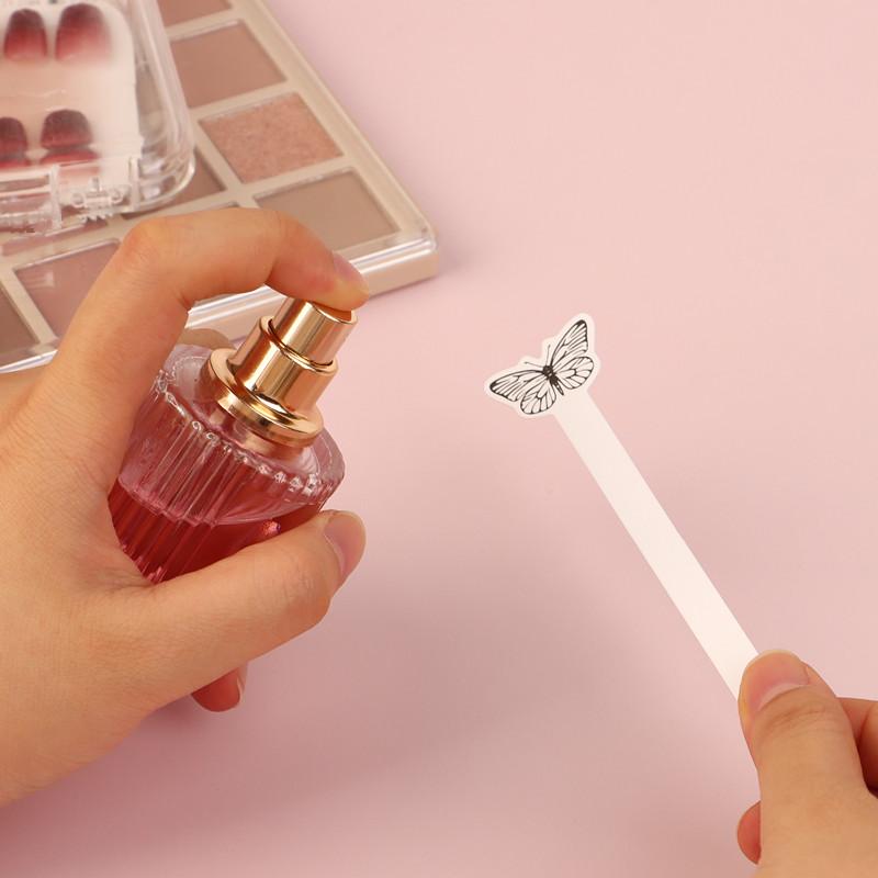 กระดาษทดสอบน้ำหอมรูปผีเสื้อ 10 - Perfume Fragrance Tester บทวิจารณ์และราคา