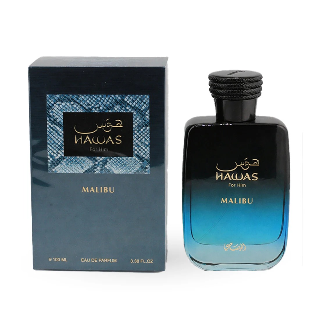 Rasasi Hawas Malibu For Him ED - Perfume Fragrance Blue บทวิจารณ์และราคา
