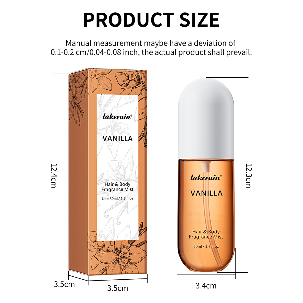 สเปรย์น้ำหอมกลิ่นวานิลลาโรส 50 - Perfume Fragrance Mist บทวิจารณ์และราคา