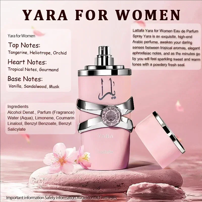 น้ำหอมยาร่า ขนาด 100 มล. สเปรย - Yara Perfume Fragrance บทวิจารณ์และราคา