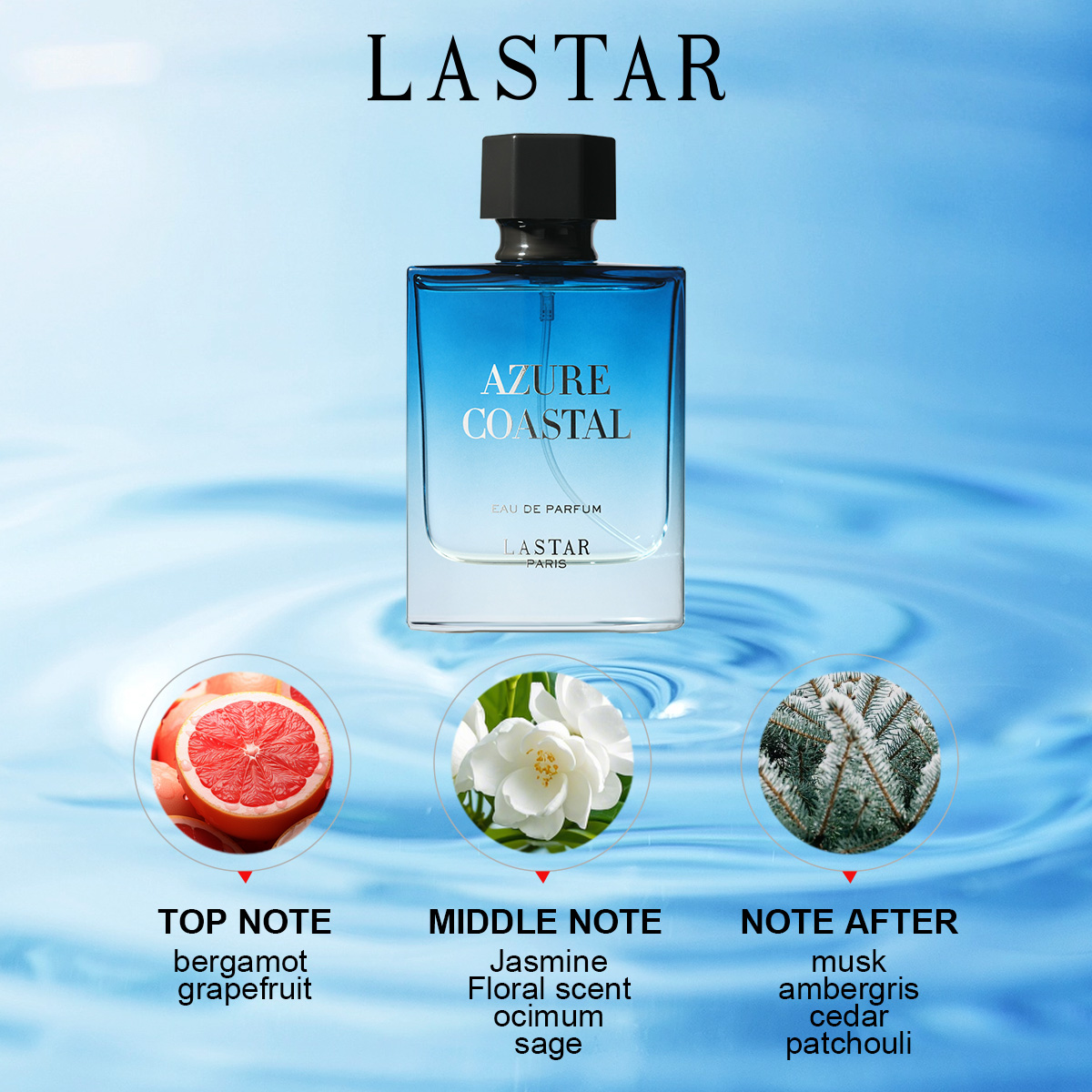 น้ำหอมผู้ชาย LASTAR, 2 ขวด รวม - Perfume Fragrance Bottle บทวิจารณ์และราคา