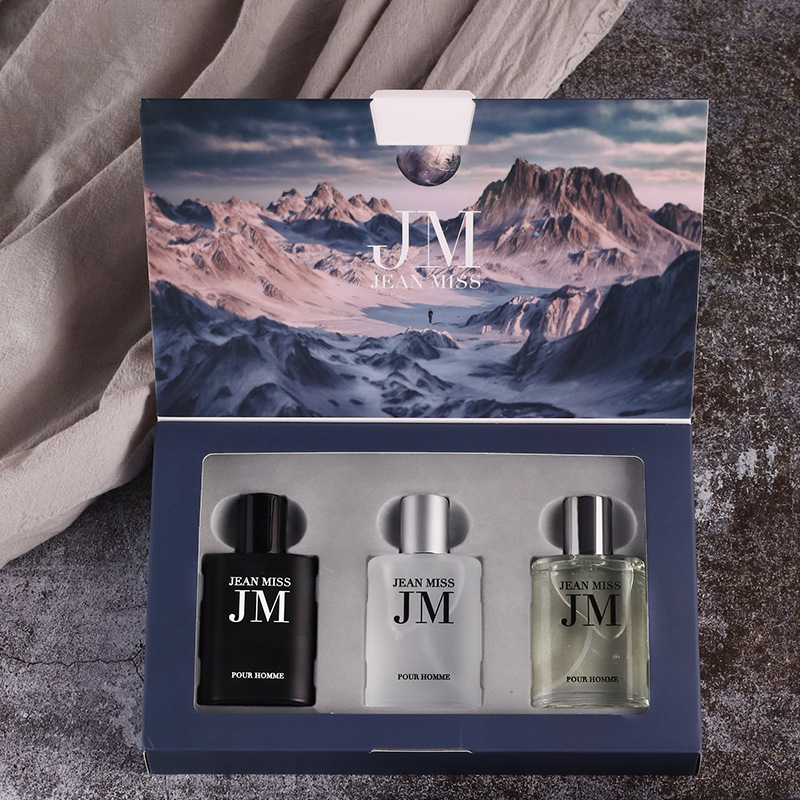 ชุดของขวัญน้ำหอมสำหรับผู้ชาย 3 - Perfume Fragrance Blue บทวิจารณ์และราคา