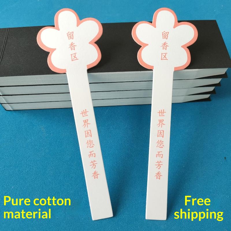 แถบทดสอบน้ำหอมรูปดอกไม้ 10 แผ่ - Perfume Fragrance Tester บทวิจารณ์และราคา