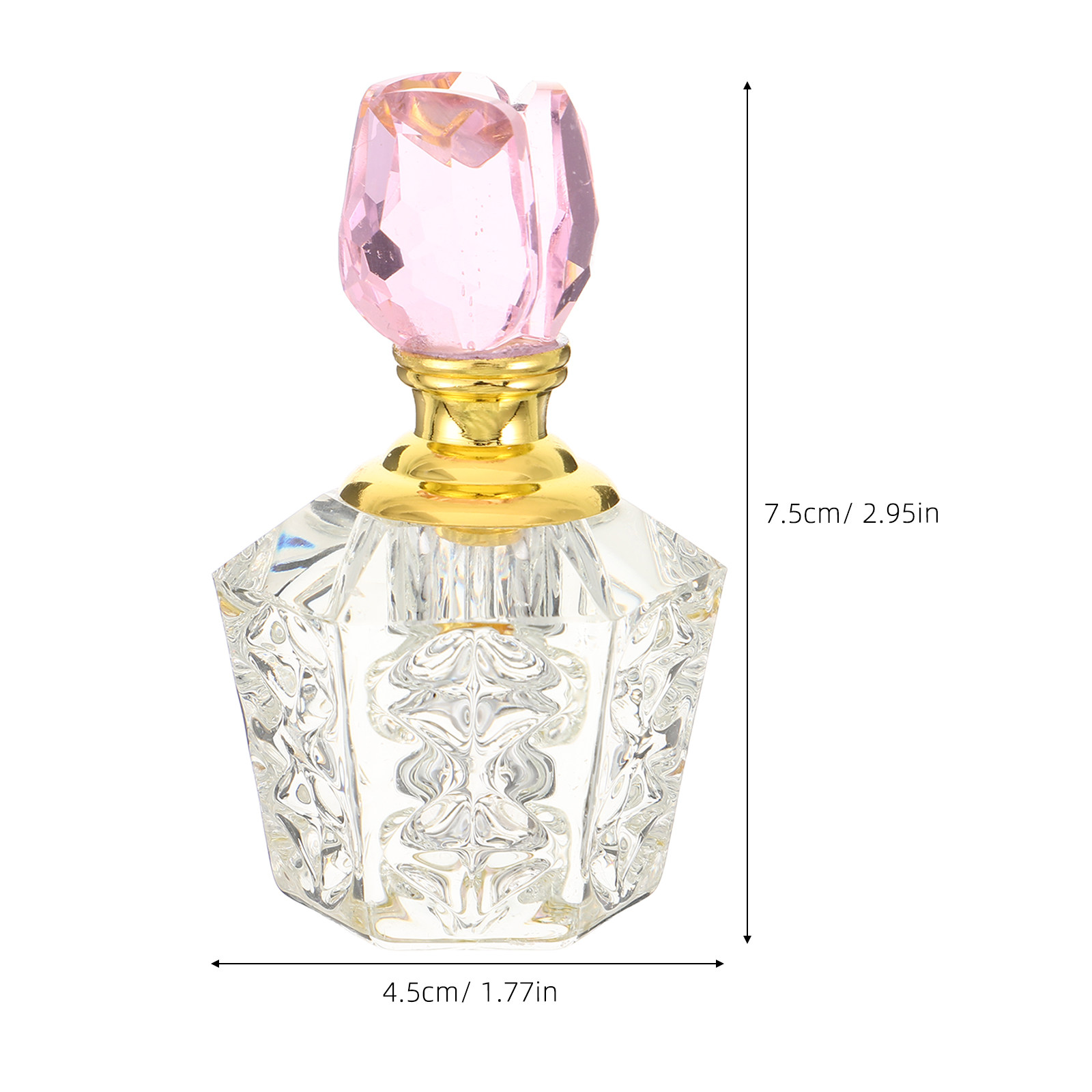 ขวดน้ำหอมคริสตัลเปล่าแบบเติมได - Perfume Fragrance Bottle บทวิจารณ์และราคา
