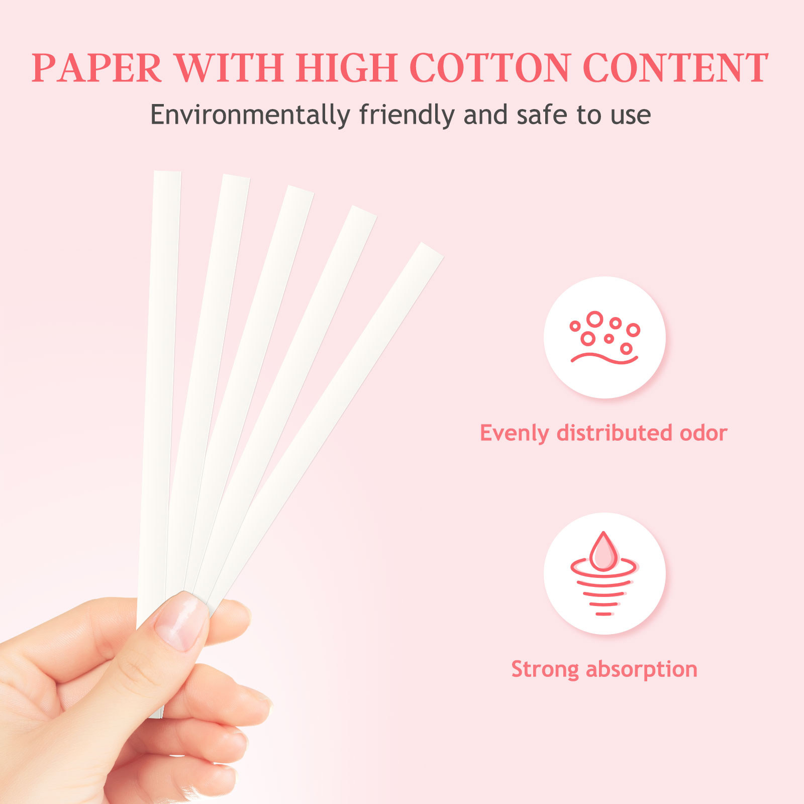 กระดาษทดสอบน้ำหอม 500 ชิ้น ชุด - Perfume Fragrance Kit บทวิจารณ์และราคา