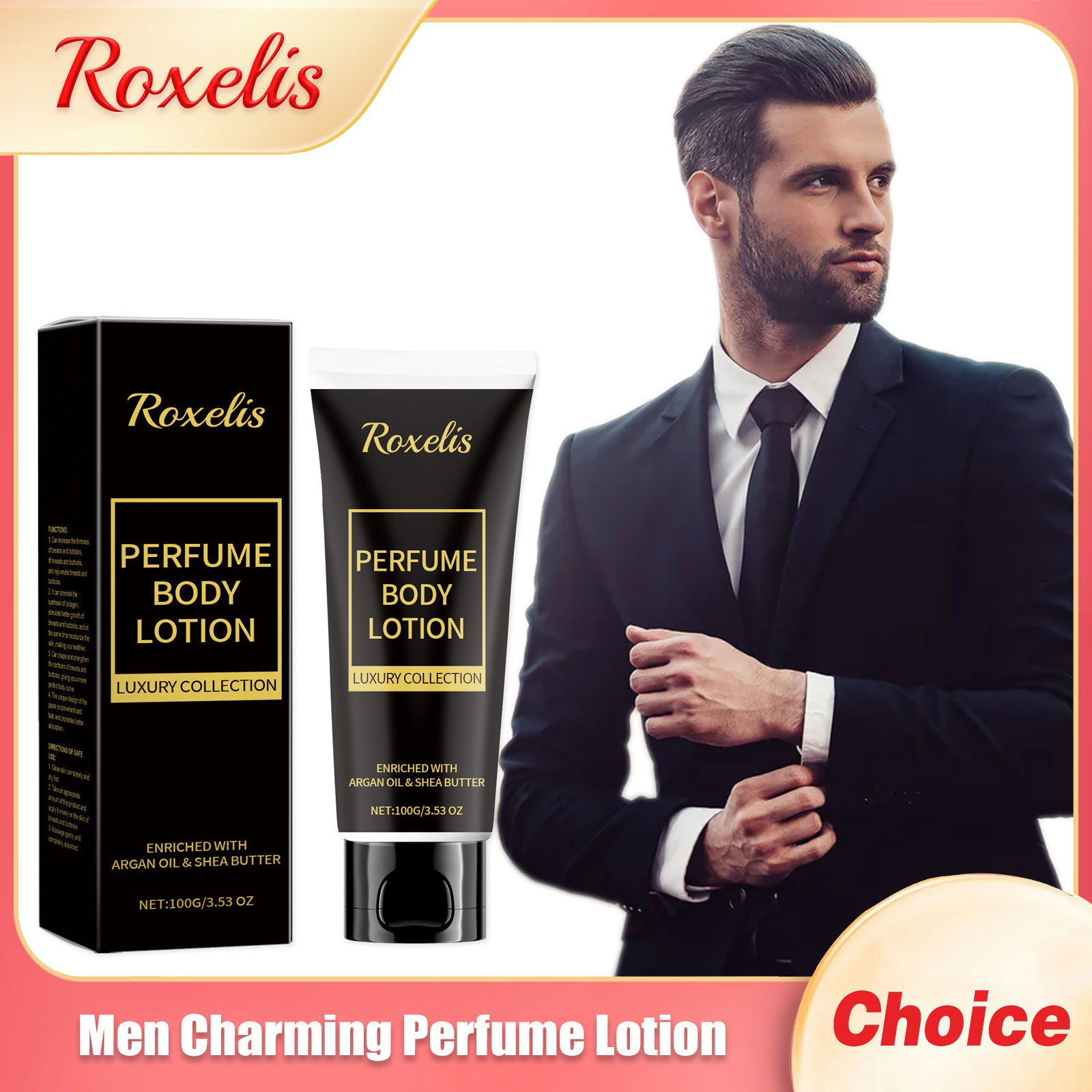 โลชั่นน้ำหอมผู้ชาย กลิ่นหอมติด - Perfume Fragrance Body Lotion บทวิจารณ์และราคา